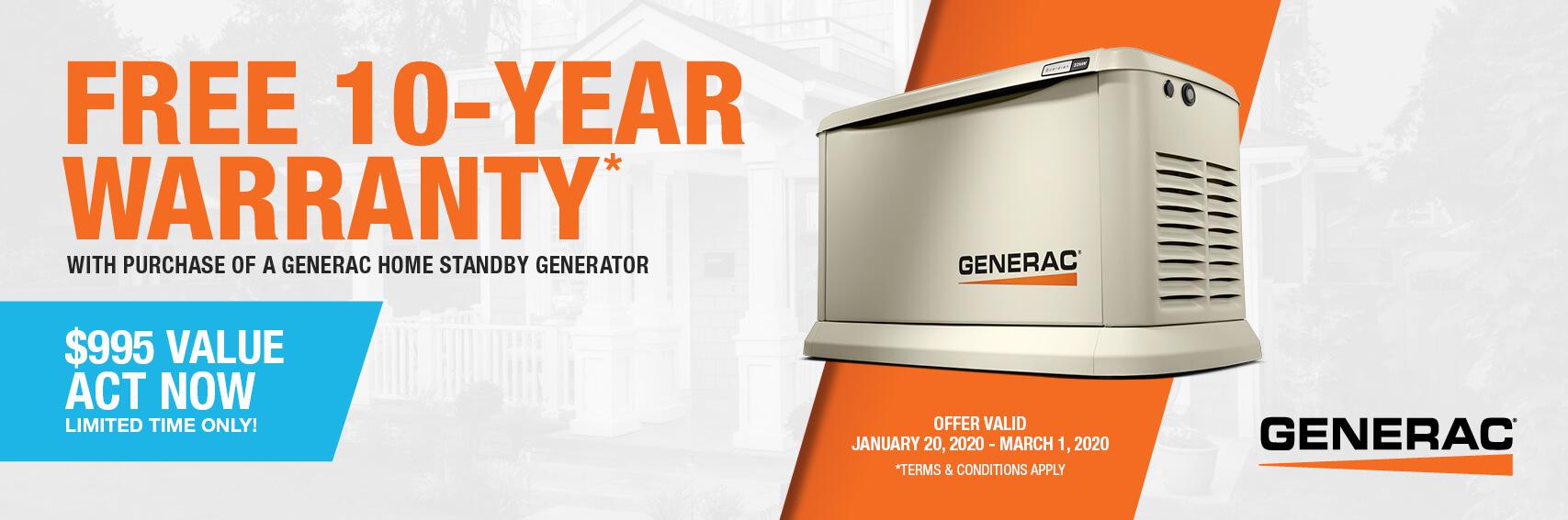 Homestandby Generator Deal | Warranty Offer | Generac Dealer | MATTITUCK, NY